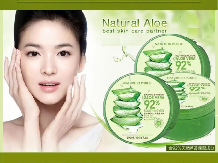 Nature Republic Brand Skincare dengan 92% Lidah Buaya Asli